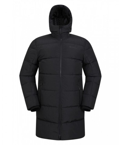 Vortex Mens Longline Insulated Jacket Jet Black $65.99 Jackets