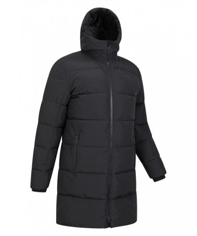 Vortex Mens Longline Insulated Jacket Jet Black $65.99 Jackets