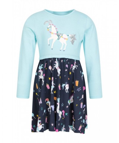 Poppy Kids Organic Long Sleeve Dress Navy $12.87 Dresses & Skirts