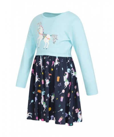 Poppy Kids Organic Long Sleeve Dress Navy $12.87 Dresses & Skirts