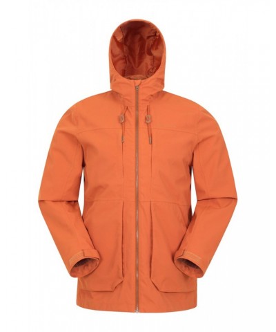 Route Mens Waterproof Jacket Orange $37.60 Jackets