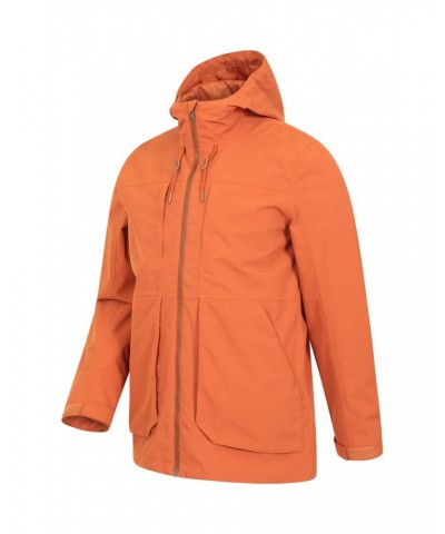 Route Mens Waterproof Jacket Orange $37.60 Jackets