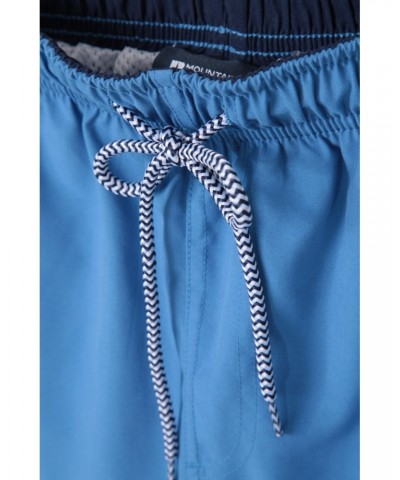 Aruba Mens Swim Shorts Bright Blue $16.49 Swimwear