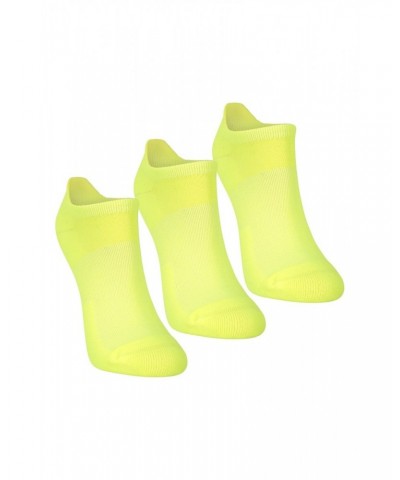 Active Womens Sneaker Socks 3-Pack Lime $10.82 Accessories