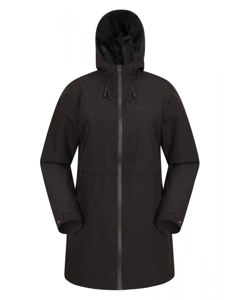 Hilltop II Womens Waterproof Jacket Jet Black $28.00 Jackets