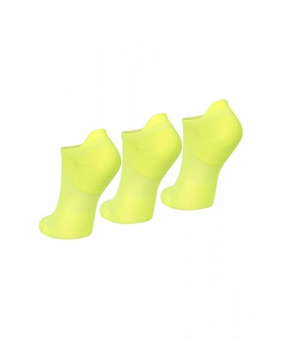 Active Womens Sneaker Socks 3-Pack Lime $10.82 Accessories