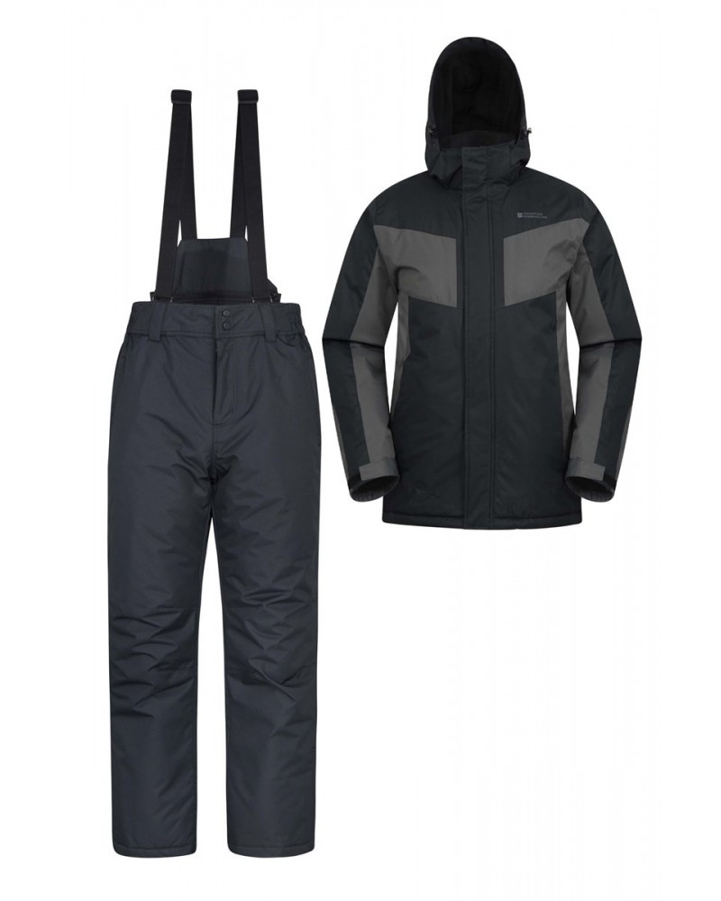 Mens Ski Jacket and Pant Set Carbon $34.20 Jackets