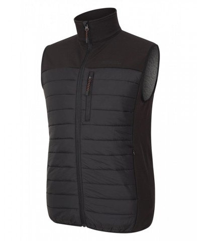 Turbine II Mens Insulated Hybrid Vest Black $23.19 Jackets