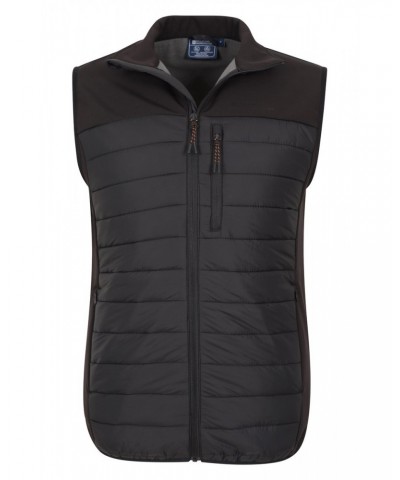 Turbine II Mens Insulated Hybrid Vest Black $23.19 Jackets