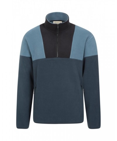 Berwick Mens Recycled Fleece Blue $17.48 Fleece