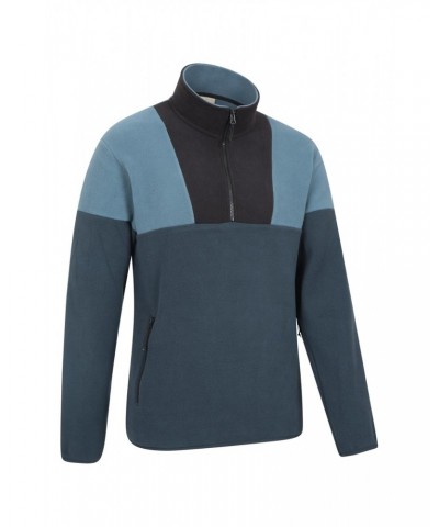 Berwick Mens Recycled Fleece Blue $17.48 Fleece