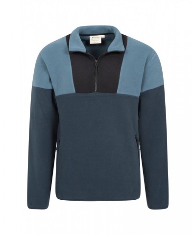 Berwick Mens Recycled Fleece Blue $17.48 Fleece