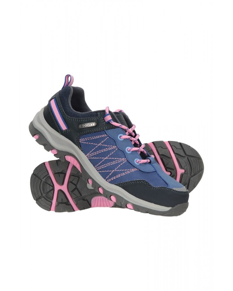 Stampede Kids Waterproof Hiking Shoes Light Purple $29.49 Footwear