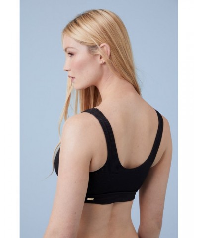 Pacer Womens Bikini Top Black $12.50 Swimwear