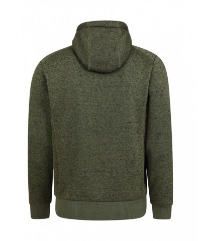 Nevis II Mens Fur Lined Hoodie Dark Khaki $30.80 Tops