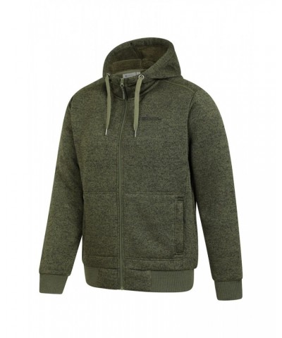 Nevis II Mens Fur Lined Hoodie Dark Khaki $30.80 Tops