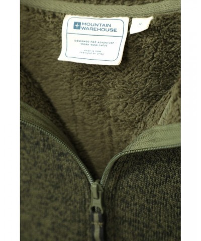 Nevis II Mens Fur Lined Hoodie Dark Khaki $30.80 Tops