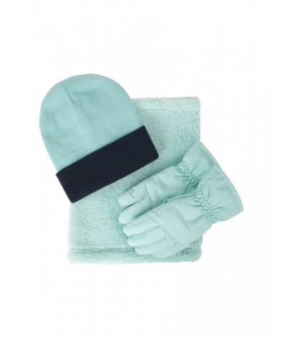 Kids Winter Accessories Set Light Teal $20.99 Accessories