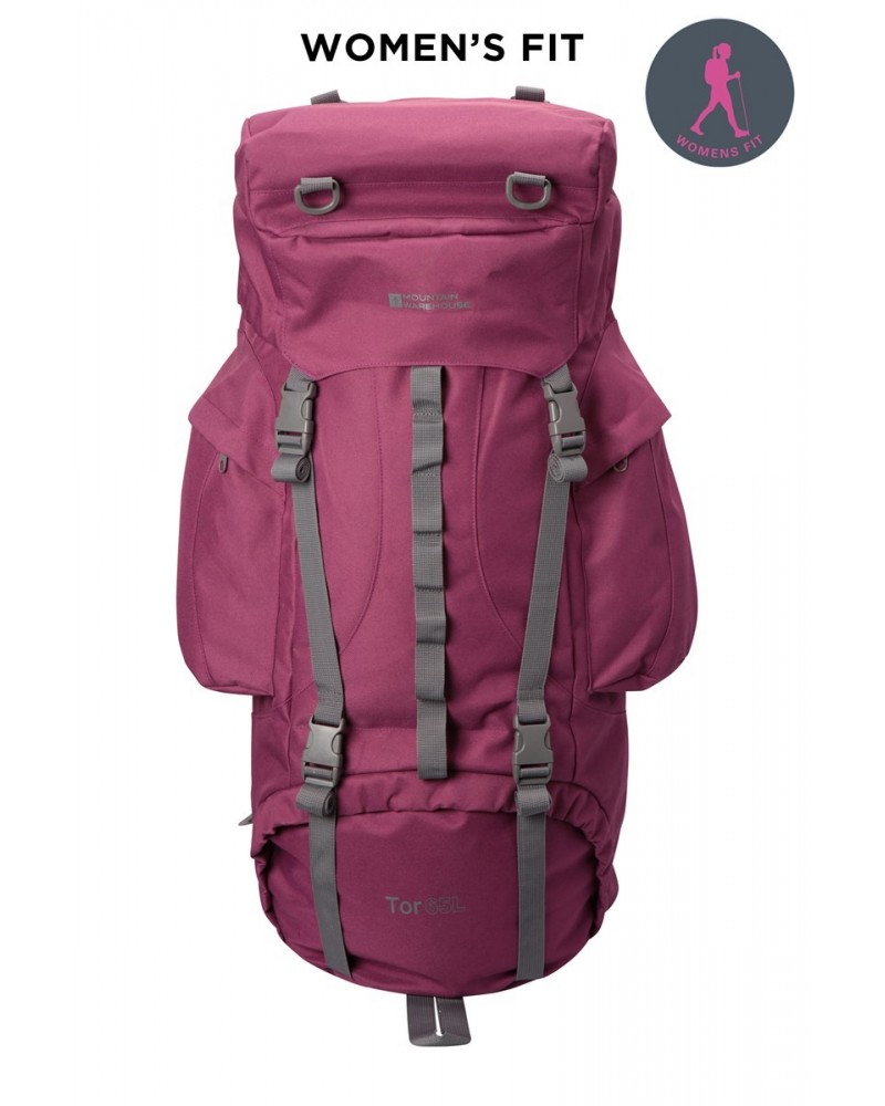 Tor 65L Backpack Berry $37.79 Backpacks