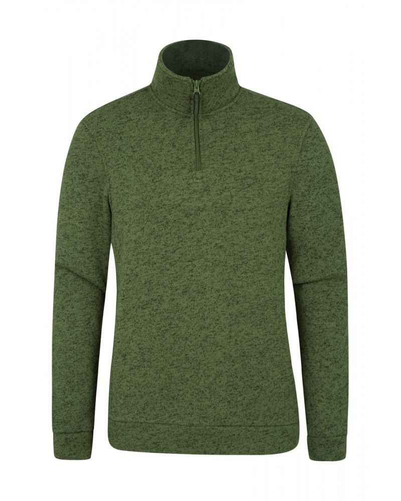 Idris Mens Fleece Green $14.78 Fleece