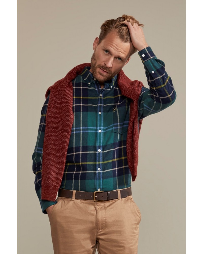 Ringwood Mens Flannel Shirt Green $24.60 Tops