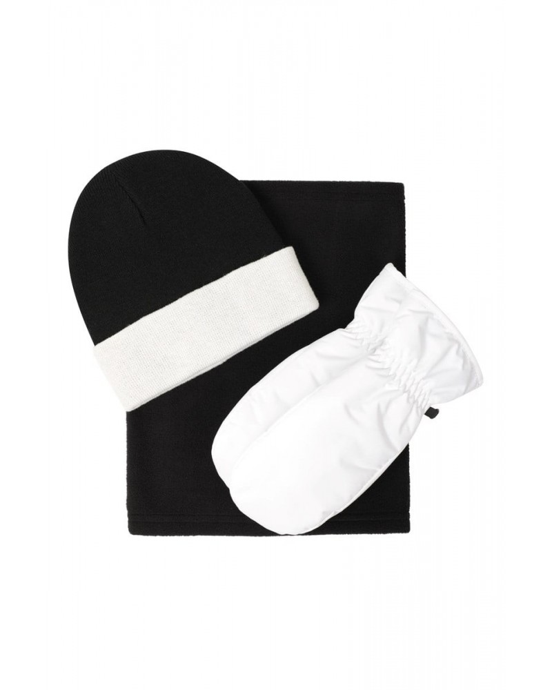 Womens Snow Accessories Set White $16.28 Accessories