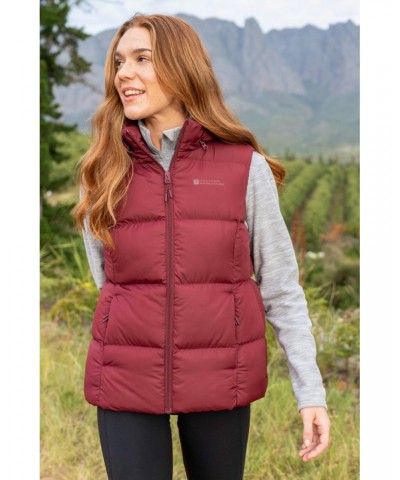 Astral II Womens Insulated Vest Dark Red $28.61 Jackets