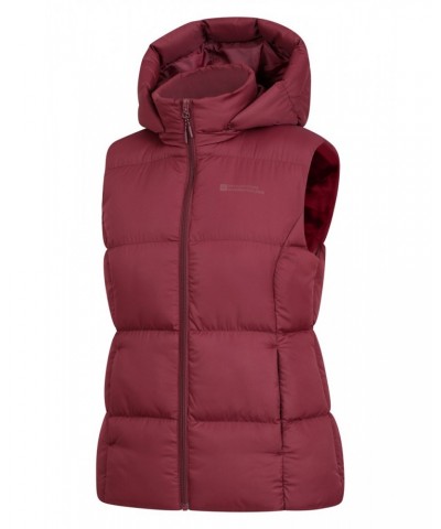 Astral II Womens Insulated Vest Dark Red $28.61 Jackets