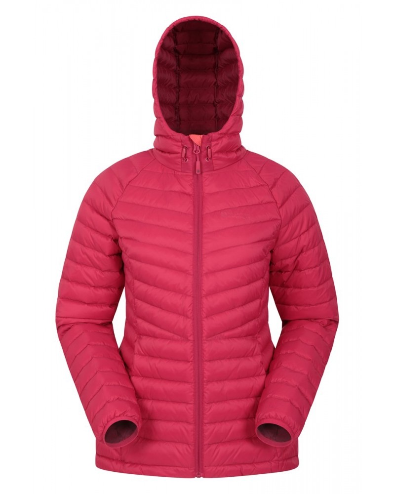 Skyline Extreme Womens Hydrophobic Down Jacket Red $40.00 Jackets