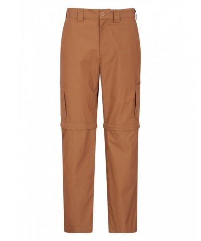 Trek Mens Zip Off Pants Tan $26.99 Pants