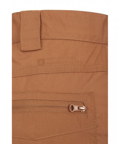 Trek Mens Zip Off Pants Tan $26.99 Pants