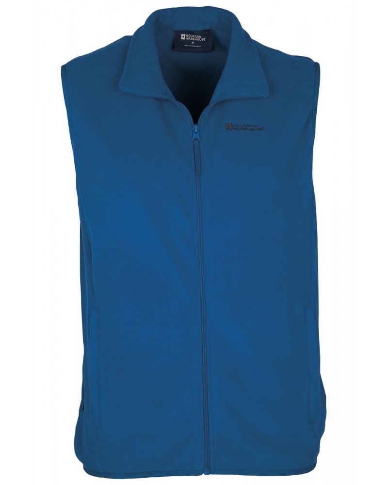 Alder Mens Vest Blue $14.24 Fleece