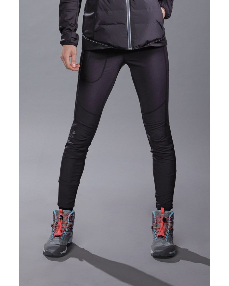 Ultra Hybrid Womens Leggings Black $24.75 Active