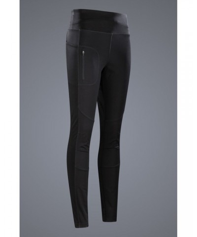 Ultra Hybrid Womens Leggings Black $24.75 Active