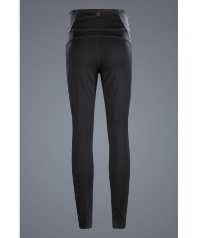 Ultra Hybrid Womens Leggings Black $24.75 Active