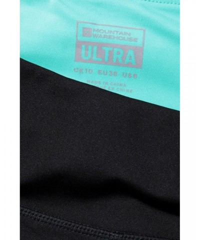 Ultra Hybrid Womens Leggings Black $24.75 Active