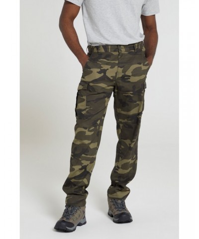 Lakeside Camo Mens Cargo Pants Khaki $17.76 Pants