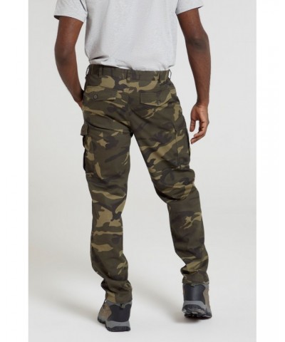 Lakeside Camo Mens Cargo Pants Khaki $17.76 Pants