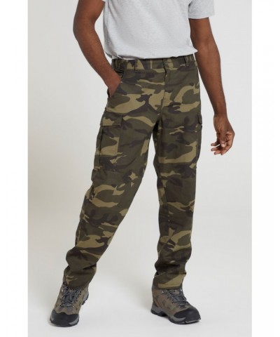 Lakeside Camo Mens Cargo Pants Khaki $17.76 Pants