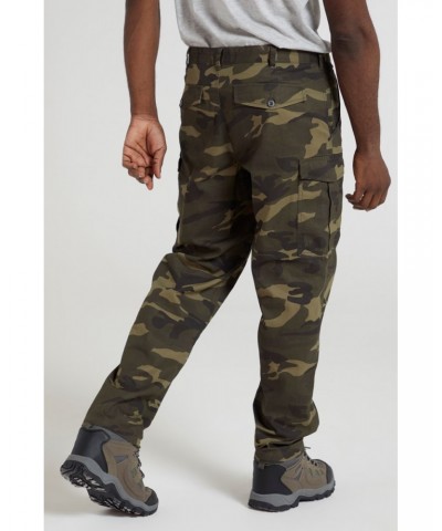 Lakeside Camo Mens Cargo Pants Khaki $17.76 Pants