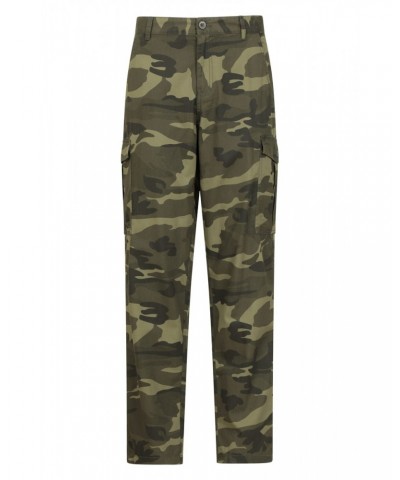 Lakeside Camo Mens Cargo Pants Khaki $17.76 Pants