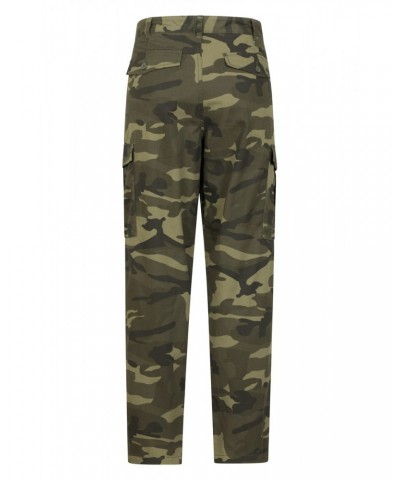 Lakeside Camo Mens Cargo Pants Khaki $17.76 Pants