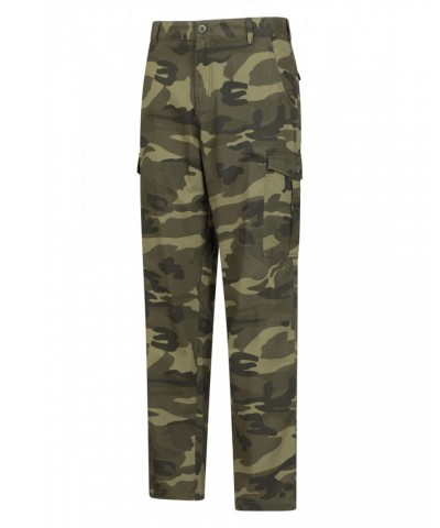 Lakeside Camo Mens Cargo Pants Khaki $17.76 Pants