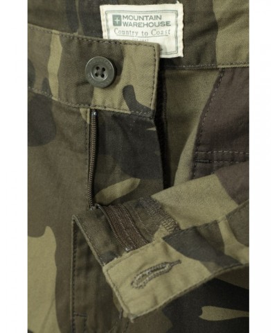 Lakeside Camo Mens Cargo Pants Khaki $17.76 Pants