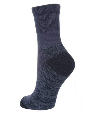 Isocool Womens Quarter Length Hiker Sock Navy $8.54 Accessories