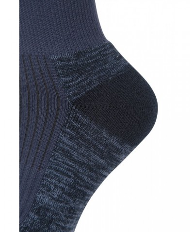 Isocool Womens Quarter Length Hiker Sock Navy $8.54 Accessories