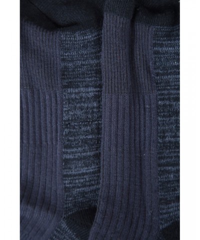 Isocool Womens Quarter Length Hiker Sock Navy $8.54 Accessories