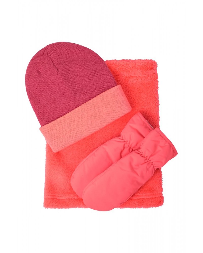 Kids Winter Accessories Set Neon Brights $15.65 Accessories