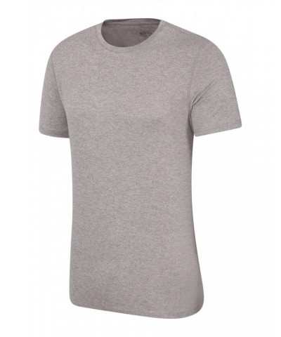 Echo Melange Mens Recycled T-Shirt Beige $15.84 Tops