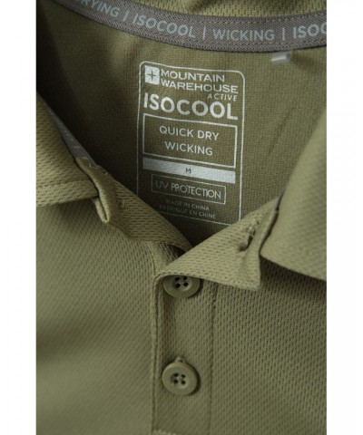 Endurance Isocool Mens Polo Khaki $15.38 Tops